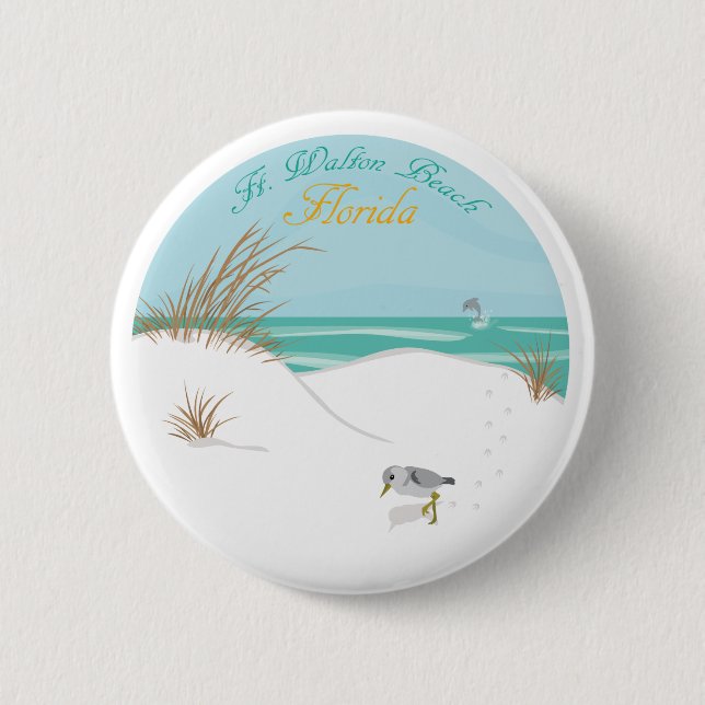 Ft. Walton Beach (Florida) Button (Vorderseite)