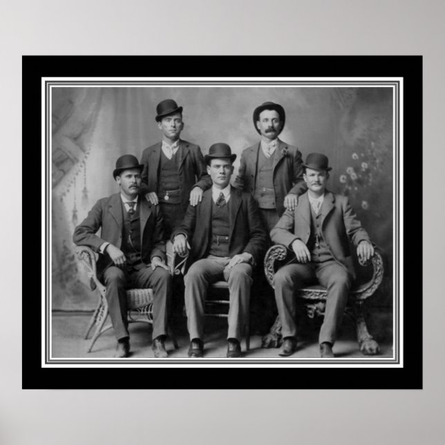 "Ft. Worth Five" Cassidy/Sundance Poster (Vorne)