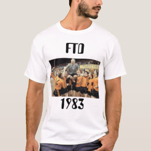 FTD 1983 Titel-gewinnender T - Shirt