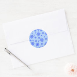 FTF Monochrome Sticker Seals in Blau