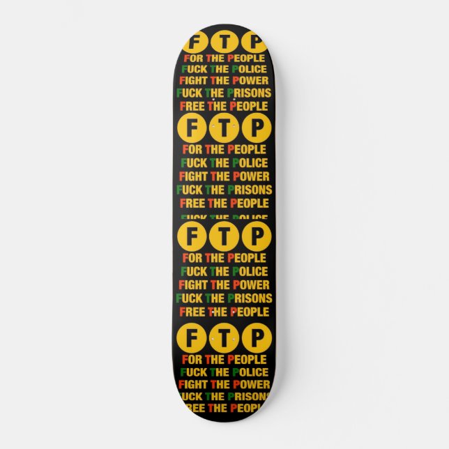 FTP-Skateboard Skateboard (Vorderseite)