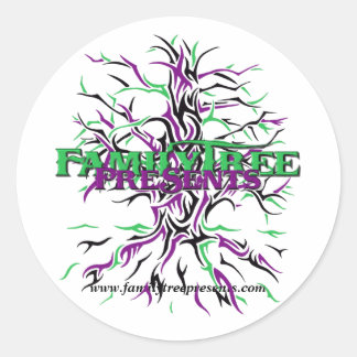 FTP-Sticker Runder Aufkleber