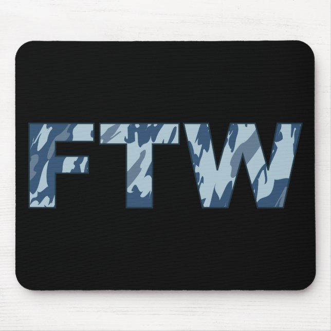 FTW arktische Camouflage Mousepad (Vorne)