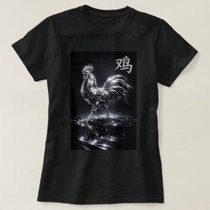 Fu Chinesisches Sternzeichen Jahr des Hahn 0046427 T-Shirt