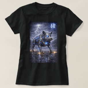 Fu Chinesisches Sternzeichen Jahr des Schweins 004 T-Shirt
