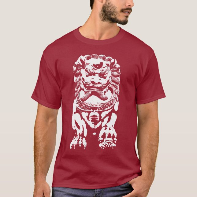 Fu Löwe T-Shirt (Vorderseite)