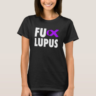 Fu Lupus Lila Ribbon - Lupus T-Shirt