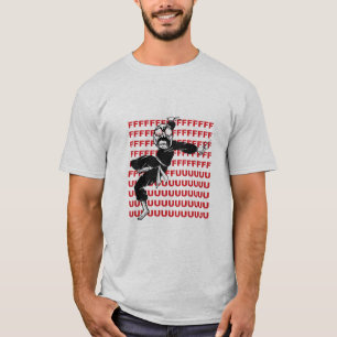 FU Superraserei Meme stellen Ninja Shirt gegenübe
