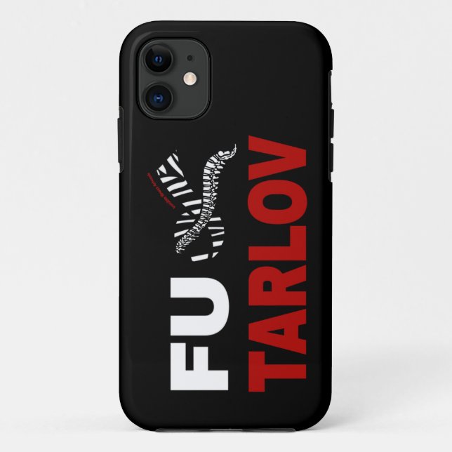 FU Tarlov Cyst Case-Mate iPhone Fall Hülle (Rückseite)