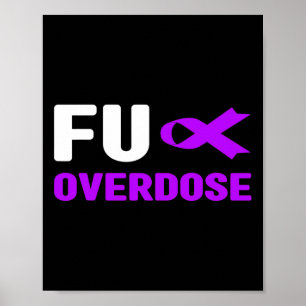 Fu Überdosis - Suchtbewusstsein3 Poster