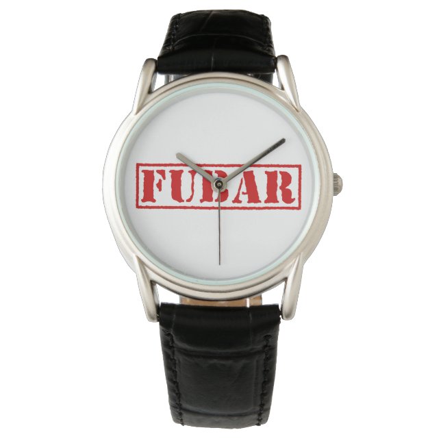 FUBAR ARMBANDUHR (Vorderseite)
