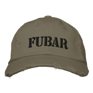 FUBAR BESTICKTE BASEBALLKAPPE