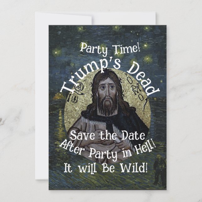 Fubar Republican Party Election Vote USA Trump Tee Einladung (Vorderseite)