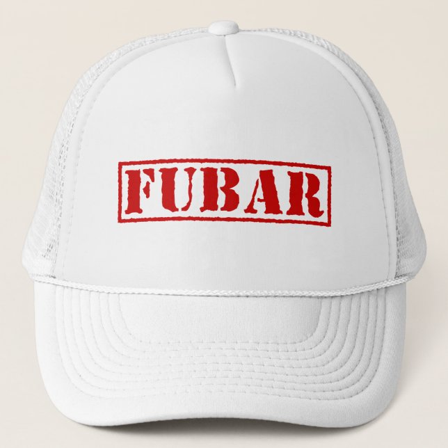 FUBAR TRUCKERKAPPE (Vorderseite)