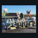 Fubby die schaakspel spelen. puzzle<br><div class="desc">Een Schaakmat door een Fubby die net buiten de tijd valt. Heb je dan gewonnen of verloren ? De bekende schaakmat 'Vogels Openen' 'Bird opening' toegepast. Henry Bird paste deze agressieve opening toe. De Fubby is ontstaan in mijn hoofd. Als hersenspinsel ontstond een grappig volkje dat niet genoeg had aan...</div>