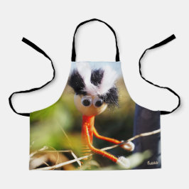 Fubby, een fantasie poppetje. schürze