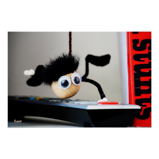 Fubby hangend als de scene van Tom Cruise. Poster (Vorderseite)