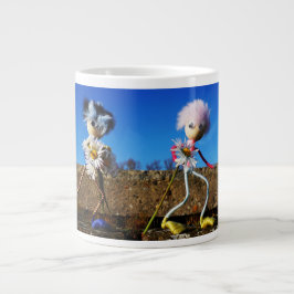 Fubby's die elkaars Valentijn zijn. Jumbo-Tasse