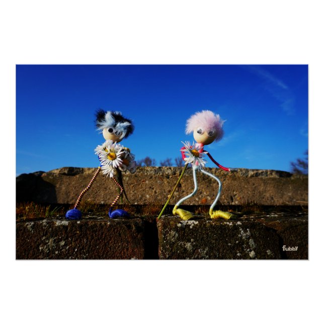 Fubby's die elkaars Valentijn zijn. Poster (Vorderseite)