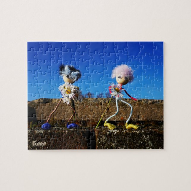 Fubby's die elkaars valentijn zijn. puzzle (Horizontal)