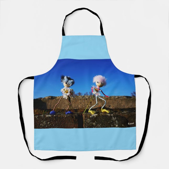 Fubby's die elkaars Valentijn zijn. Schürze (Vorderseite)