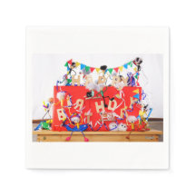 Fubby's die feest vieren voor verjaardag.