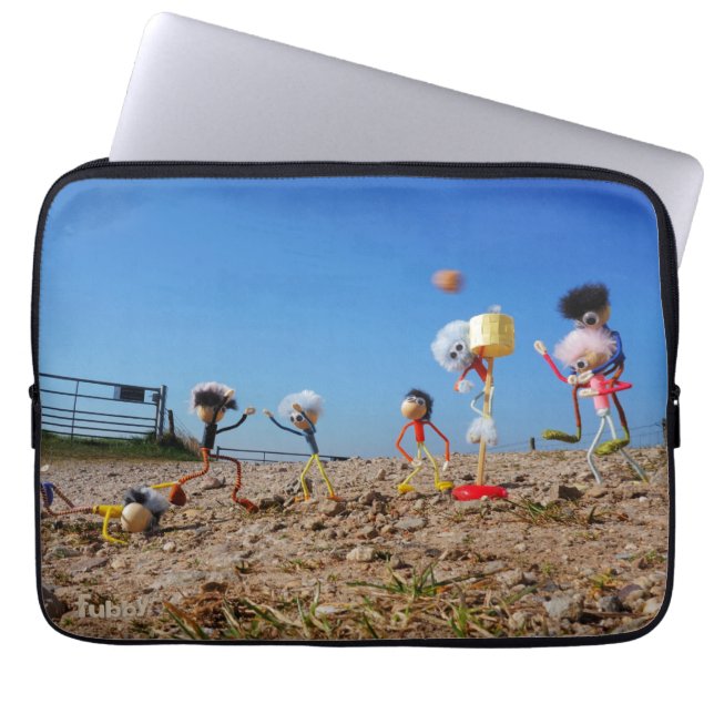 Fubby's die korfballen, winnen of verliezen. laptopschutzhülle (Vorderseite)