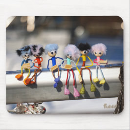 Fubby's op giek in 'Manhatten' poster. Mousepad