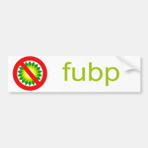 FUBP AUTOAUFKLEBER