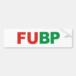 FUBP AUTOAUFKLEBER