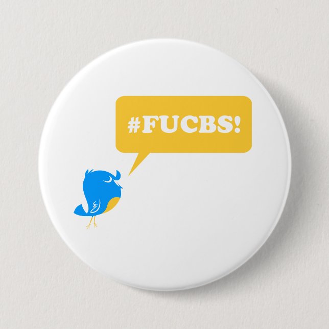#FUCBS! Knopf Button (Vorderseite)