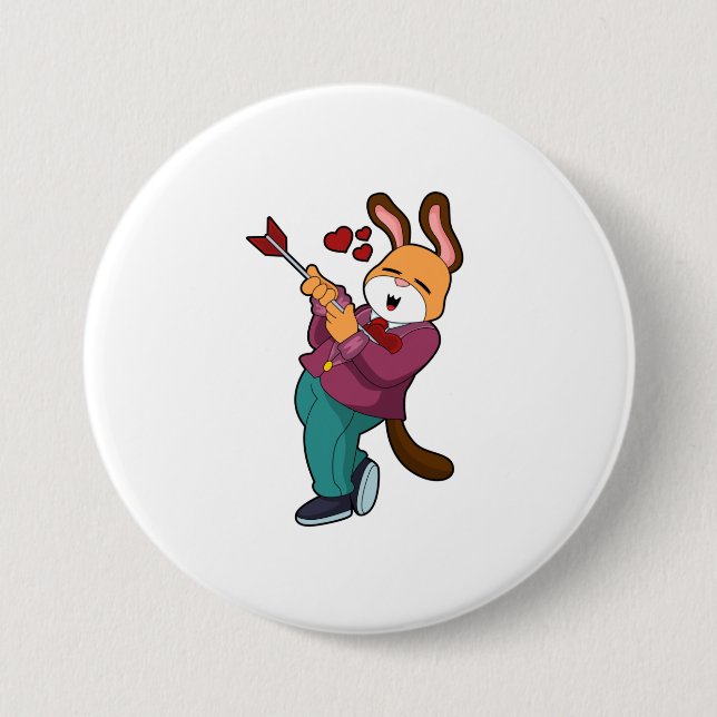 Fuchs als Bräutigam mit Anzug Button (Vorderseite)