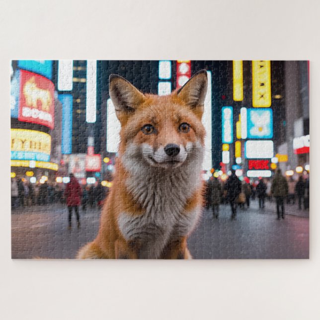 Fuchs am Times Square Puzzle (Horizontal)