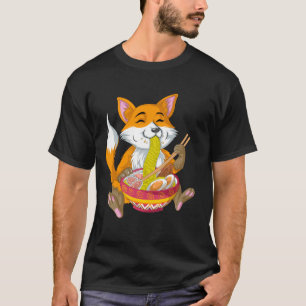 Fuchs aß ramen T-Shirt