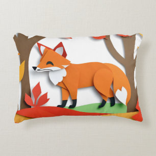 Fuchs Bild Süßes Tier individuell Dekokissen