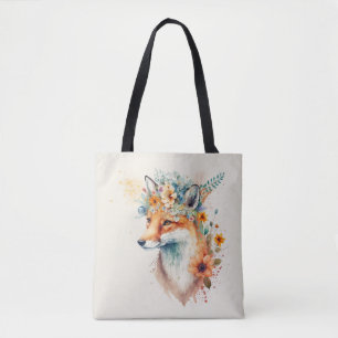 Fuchs-Blumenkrone Wasserfarbe