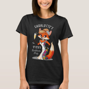 Fuchs-Braut   Foxy-Junggesellinnen-Abschiedsparty  T-Shirt
