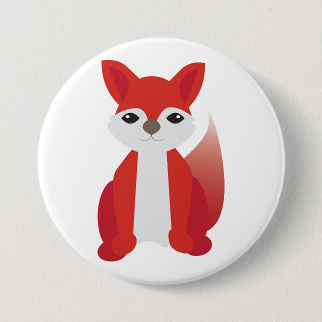 Fuchs Button (Vorderseite)