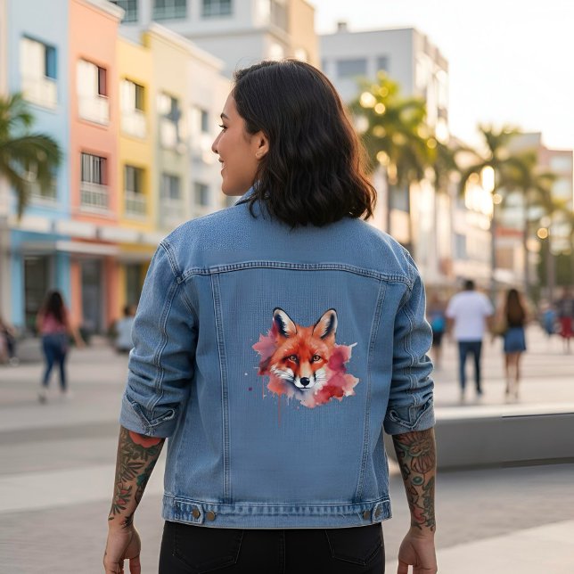 Fuchs-Denimjacke Jeansjacke (Von Creator hochgeladen)