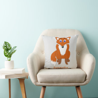 Fuchs Design personalisiert Kissen