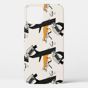 Fuchs, Eule, Baum, nahtloses Vintage-Muster. Case-Mate iPhone Hülle