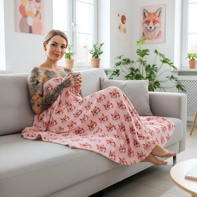 Fuchs-Fleece-Decke Fleecedecke (Von Creator hochgeladen)