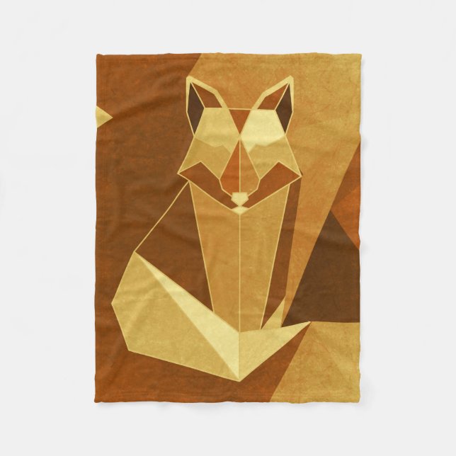 Fuchs Fleecedecke (Vorderseite)