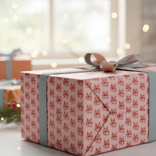 Fuchs Geschenkpapier