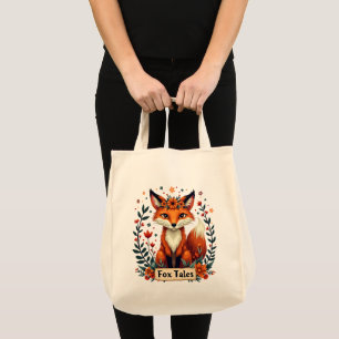 Fuchs-Geschichten Boho-Waldtier Tragetasche