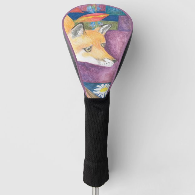 Fuchs   golf headcover (Vorderseite)