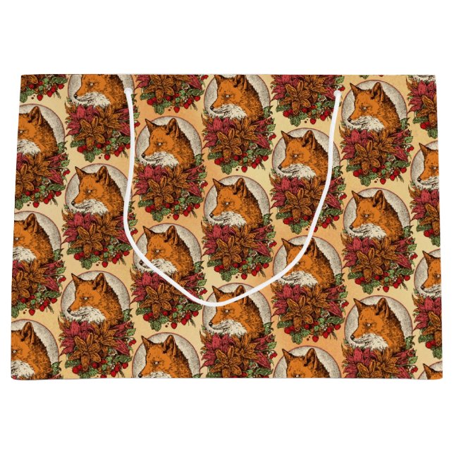 Fuchs Große Geschenktüte (Vorderseite)