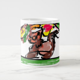 Fuchs Herbst-Latte-Joy Jumbo-Tasse