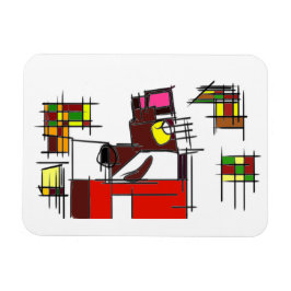 Fuchs Herbstfreude Magnet