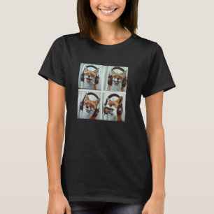 Fuchs hört Musik Autismus Sensorisch Autistischer  T-Shirt